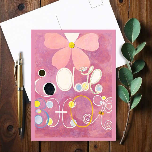 Carte Postale Les dix plus grandes, No 5, Adulte, Hilma af Klint (Créateur téléchargé)