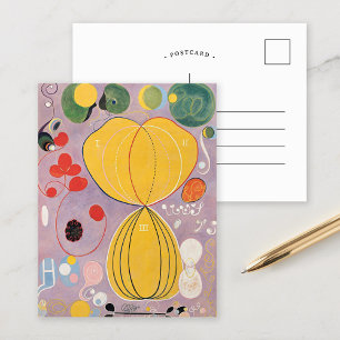 Carte Postale Les Dix Plus Grands N° 7 Hilma af Klint