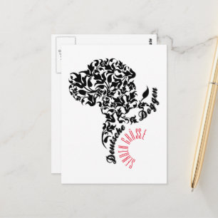 Carte Postale Les Dogues Allemands vous saluent