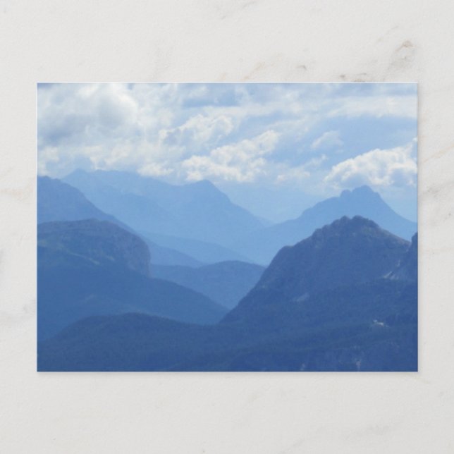 Carte postale - Les Dolomites, Italie (Devant)