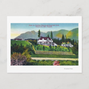 Carte Postale Les domaines de Capilano montrant le club de golf