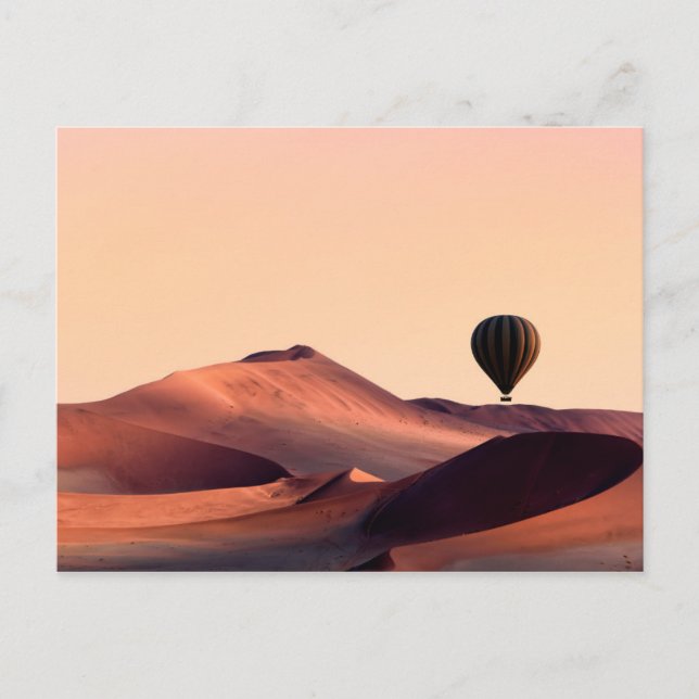 Carte Postale Les dunes de Namibie dans le Parc national de Nami (Devant)