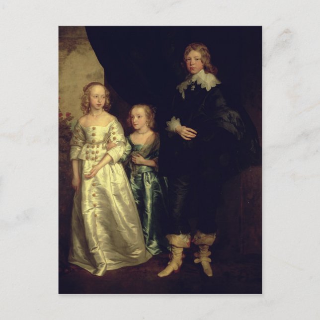 Carte Postale Les enfants de Thomas Wentworth (Devant)