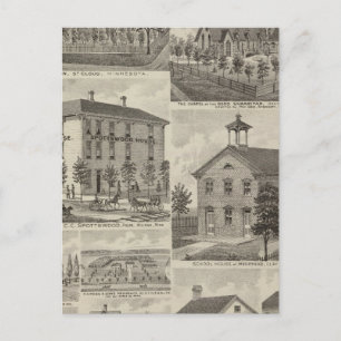 Carte Postale Les Environs Du Minnesota