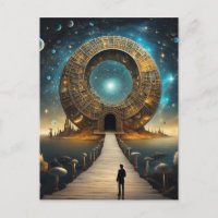 Les étoiles tournent autour du point central du sp