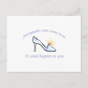 CARTE POSTALE LES FAIRYTALES PEUVENT DEVENIR VRAIS