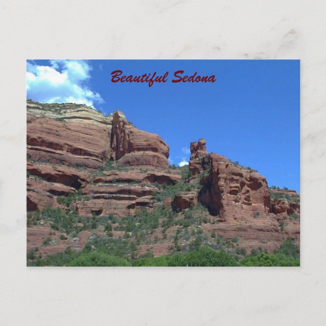 Carte Postale Les falaises rouges de Sedona—Carte postale (Devant)