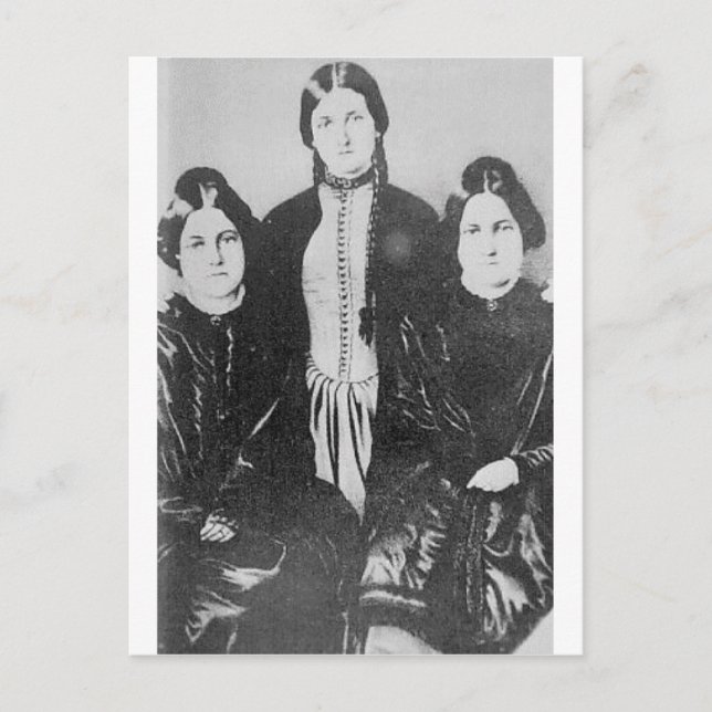 Carte Postale Les fameuses soeurs Fox (Devant)