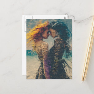 Carte Postale Les femmes amoureuses