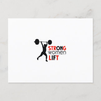 CARTE POSTALE LES FEMMES FORTES LIFT