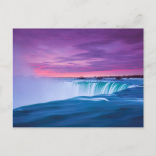 Carte Postale Les feux aux chutes du Niagara