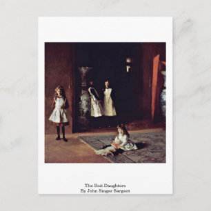 Carte Postale Les Filles Boit De John Singer Sargent