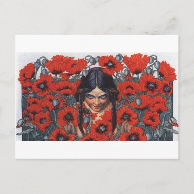 Carte Postale Les Fleurs du Mal - Destruction (Devant)
