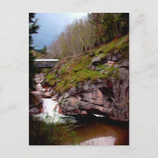 Carte Postale Les Flumes, Notch de Franconie, NH