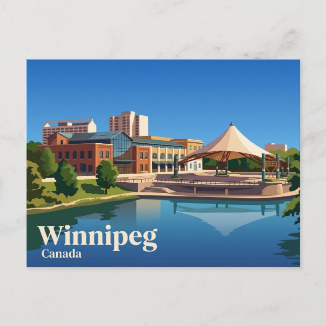 Carte Postale Les Fourches Canada (Devant)