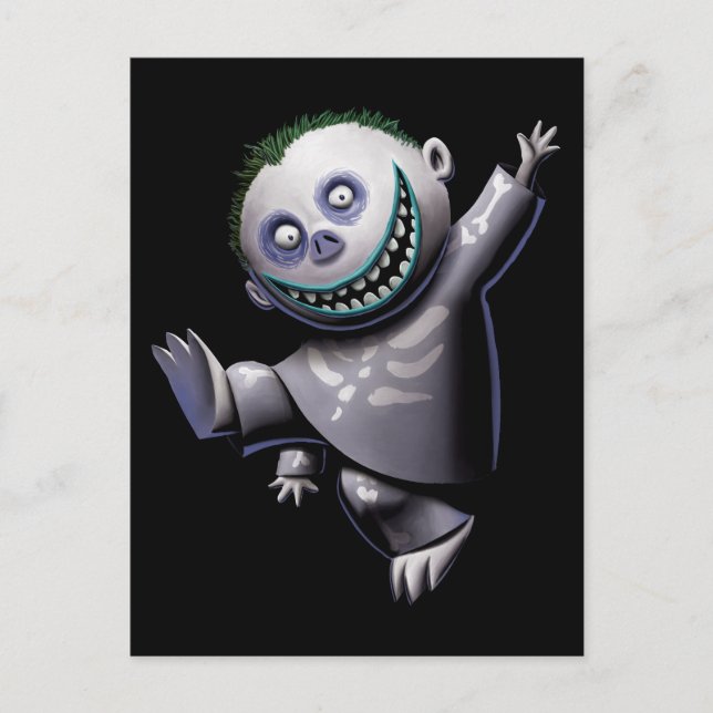 Carte Postale Les Garçons d'Oogie | Baril - Cute Déplaisante (Devant)