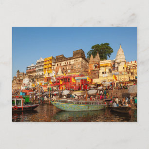 Carte Postale Les Ghats de Varanasi