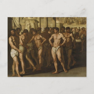 Carte Postale Les gladiateurs