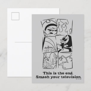 Carte Postale Les Grandes Aventures de Billy & Mandy - La Fin