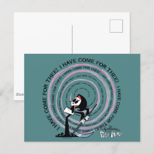 Carte Postale Les Grandes Aventures de Billy & Mandy - Reaper