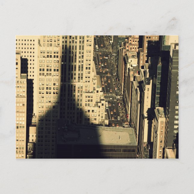 Carte Postale Les grands rêves des villes (Devant)