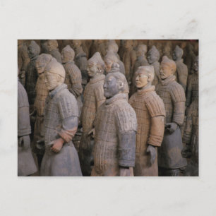 Carte Postale Les guerriers de Terra Cotta dans l'empereur Qin S