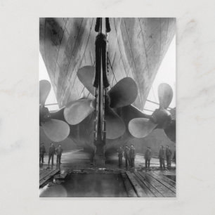Carte Postale Les hélices de Titanic