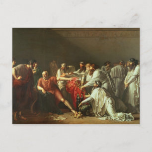 Carte Postale Les Hippocrates refusent les dons d'Artaxerxes I