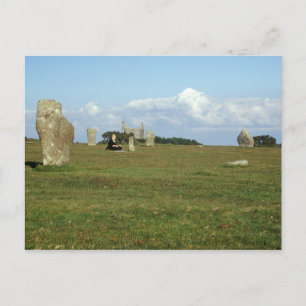 Carte Postale Les Hurlers sur Bodmin Moor, souvenir de Cornwall