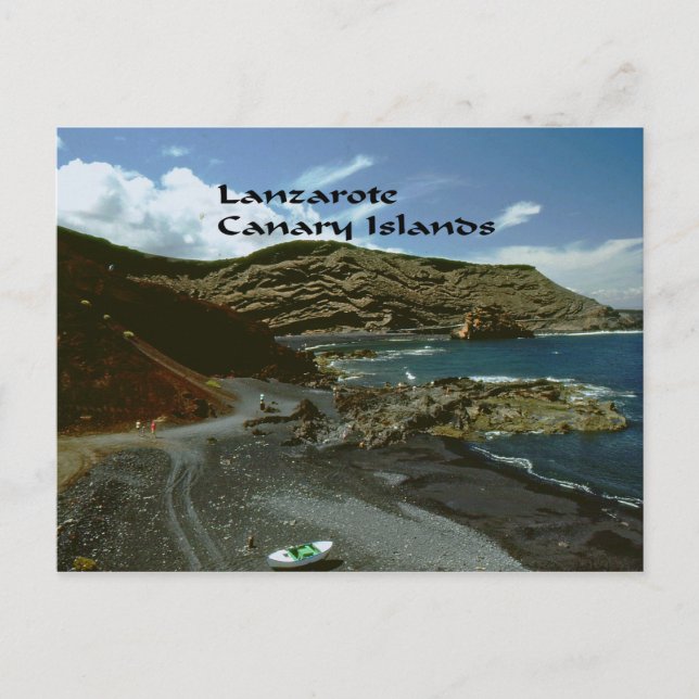 Carte Postale Les Îles Canaries de Lanzarote (Devant)