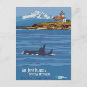 Carte Postale Les îles San Juan