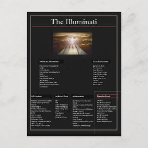 Carte Postale Les Illuminati