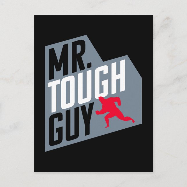Carte Postale Les Incroyables 2 | M. Tough Guy (Devant)