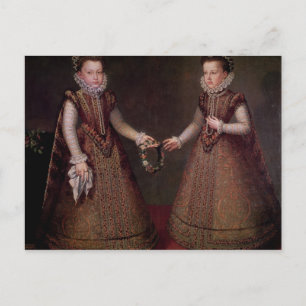 Carte Postale Les Infantas Isabella Clara Eugenia