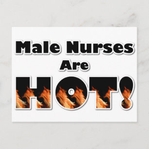 Carte Postale Les infirmières masculines sont chaudes