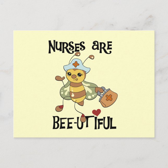 Carte Postale Les infirmières sont des T-shirts et des cadeaux u (Devant)