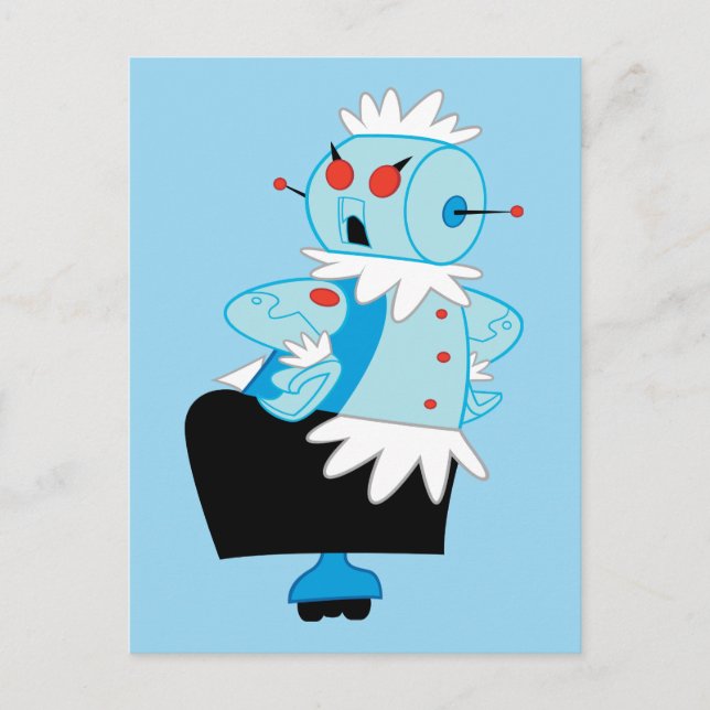 Carte Postale Les Jestons | Rosie le Robot (Devant)