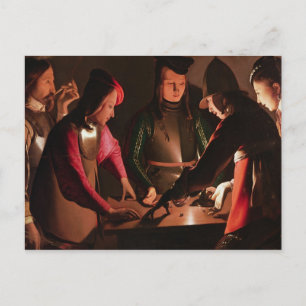 Carte Postale Les Joueurs de dés