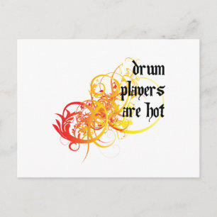 Carte Postale Les Joueurs De Tambour Sont Chauds
