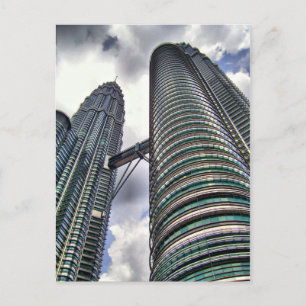 Carte Postale Les jumeaux Petronas