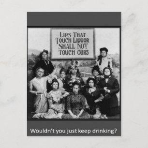 Carte Postale Les Lèvres Qui Touchent Le Liqueur Ne Toucheront P