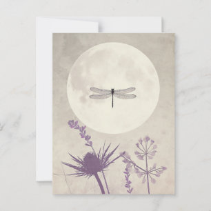 Carte Postale Les libellules et la nature