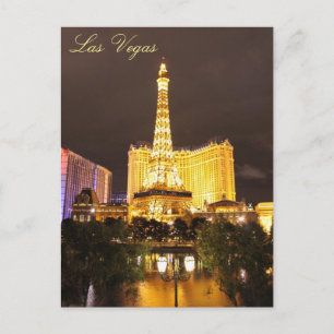 Carte Postale Les lumières de Las Vegas