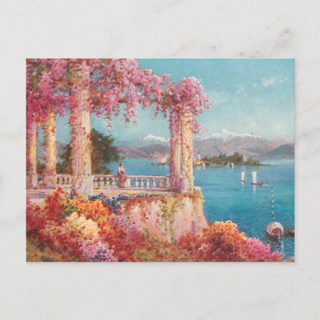 Carte Postale Les magnifiques lacs italiens (Devant)