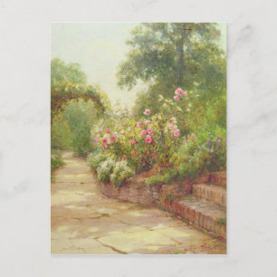 Carte Postale Les marches du jardin