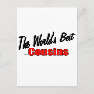 Carte Postale Les meilleurs cousins du monde