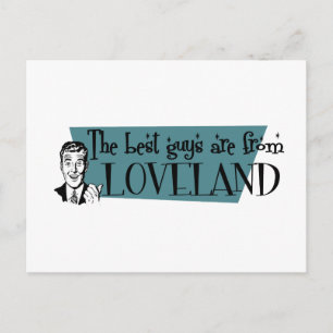 Carte Postale Les meilleurs sont de Loveland