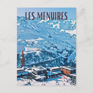 Carte Postale Les Menuires Station de ski