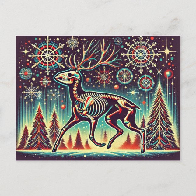 Carte Postale Les merveilles hivernales (Devant)