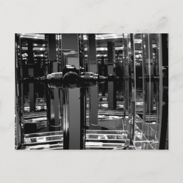 Carte Postale Les miroirs de l'infini (Devant)